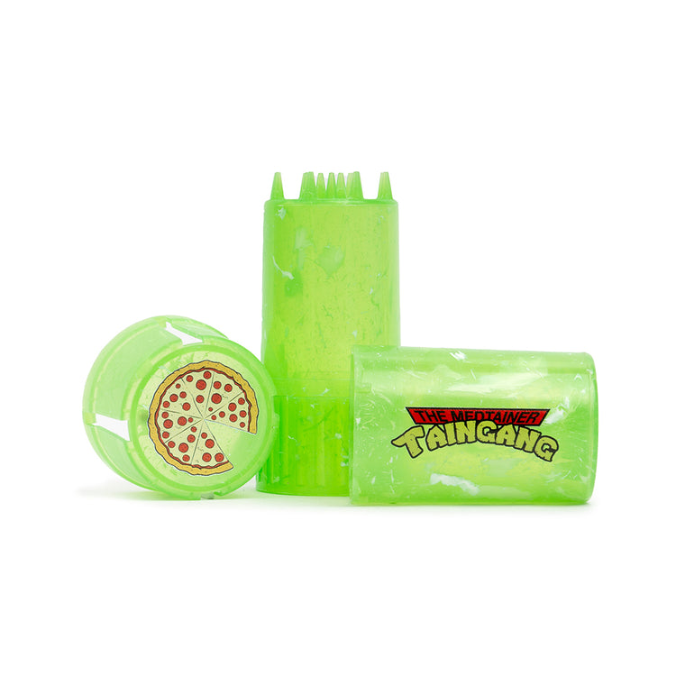 Medtainer Studios - Pizza Gang Edition (Green) | Grinder & Storage Combo