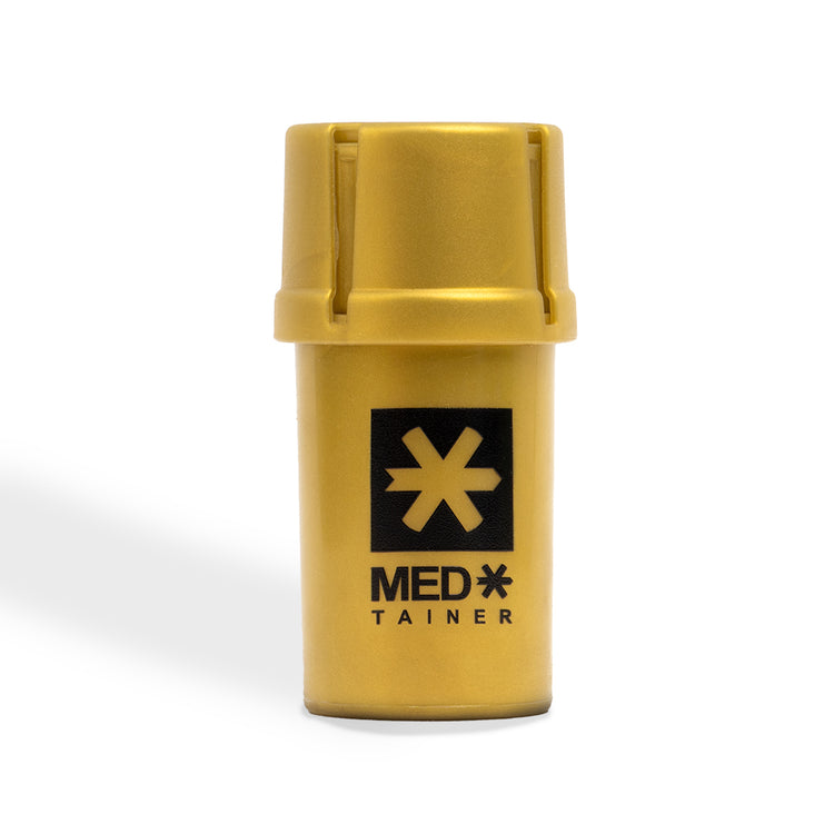 Medtainer Classic - Gold Edition | Airtight Storage & Grinder